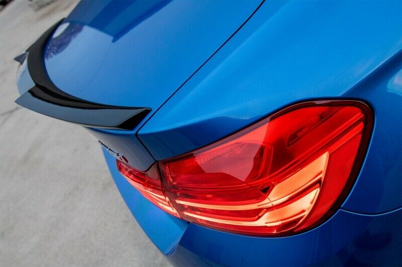 BMW SERIE 4 F32 2013+ SPOILER POSTERIORE SUL COFANO ABS LOOK M4 NERO LUCIDO AUTOELEGANCERICAMBI