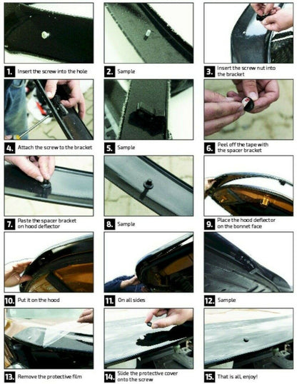FRONT HOOD PROTECTION MITSUBISHI PAJERO SPORT 1997-2008 