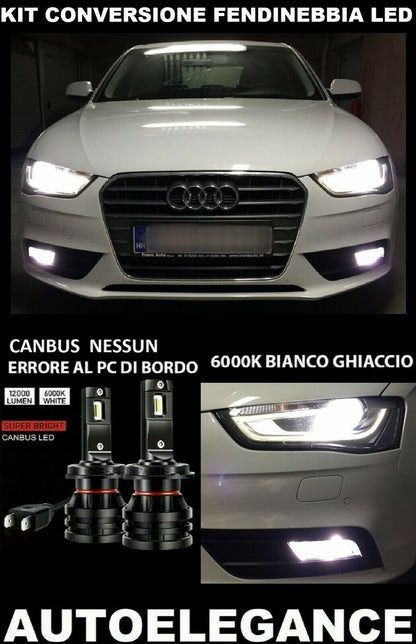 AUDI A4 B8.5 FENDINEBBIA LED 16.000LM CAMBUS - AT 0032 AUTOELEGANCERICAMBI