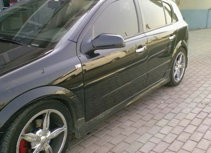 SIDE SKIRTS FOR OPEL ASTRA H 5 DOORS UNDER DOOR SPOILER ABS OPC 0104