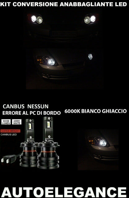 HYUNDAI COUPE GK LED LOW BEAM LAMPS 16.000LM CAMBUS 0032