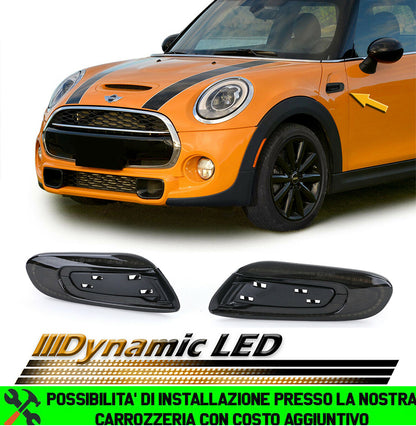 MINI COOPER S F56 FRECCE LATERALI INDICATORI LED DINAMICI / SCORREVOLI