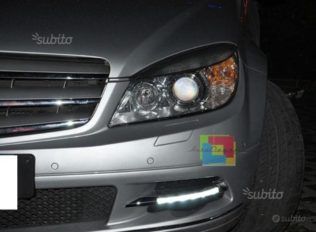 GRIGLIE DIURNE LED MERCEDES CLASSE C W204 2007-2011