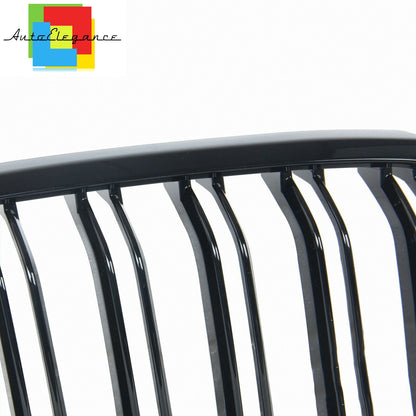 3 SERIES E92 E93 MUSTACHE GRILLE GLOSS BLACK LOOK M DOUBLE KIDNEY NEWS