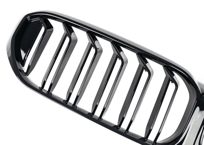 BMW 5 SERIES G30 G31 2020+ LIFT GRILLES FRONT GRILLES TOTAL BLACK LOOK M5