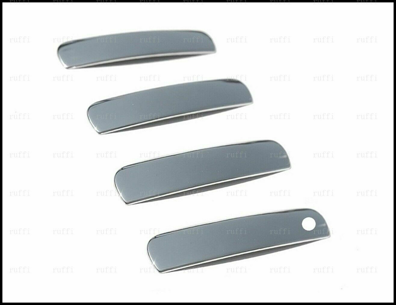 CROMATURA MANIGLIE 4 PORTE AUDI A8 4E 2002-2010 ACCIAIO INOX ADESIVO 0032 AUTOELEGANCERICAMBI