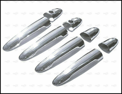 CROMATURA 4 MANIGLIE + 4 COPPETTE MERCEDES SPRINTER W906 06-18 INOX ADESIVO 0032 AUTOELEGANCERICAMBI