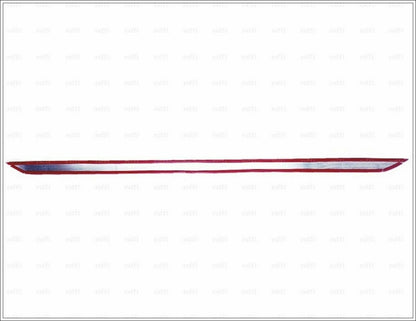 CROMATURA BAGAGLIAIO BMW X1 E84 2009-2015 ACCIAIO INOX ADESIVO 0032 AUTOELEGANCERICAMBI
