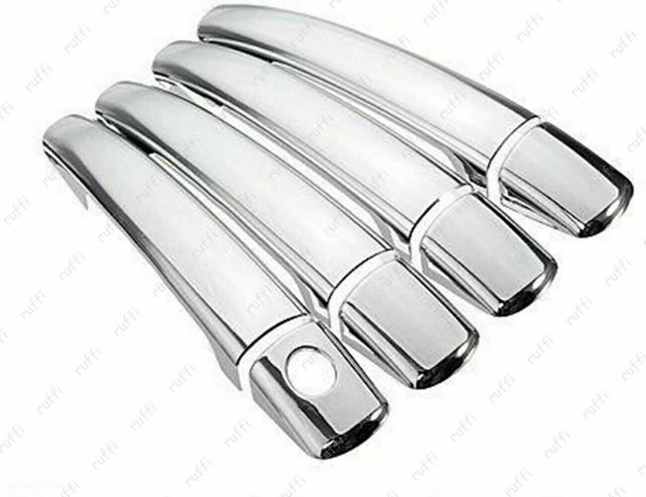 CROMATURA MANIGLIE 4 PORTE CITROEN JUMPY 2007-2016 ACCIAIO INOX ADESIVO 0032 AUTOELEGANCERICAMBI