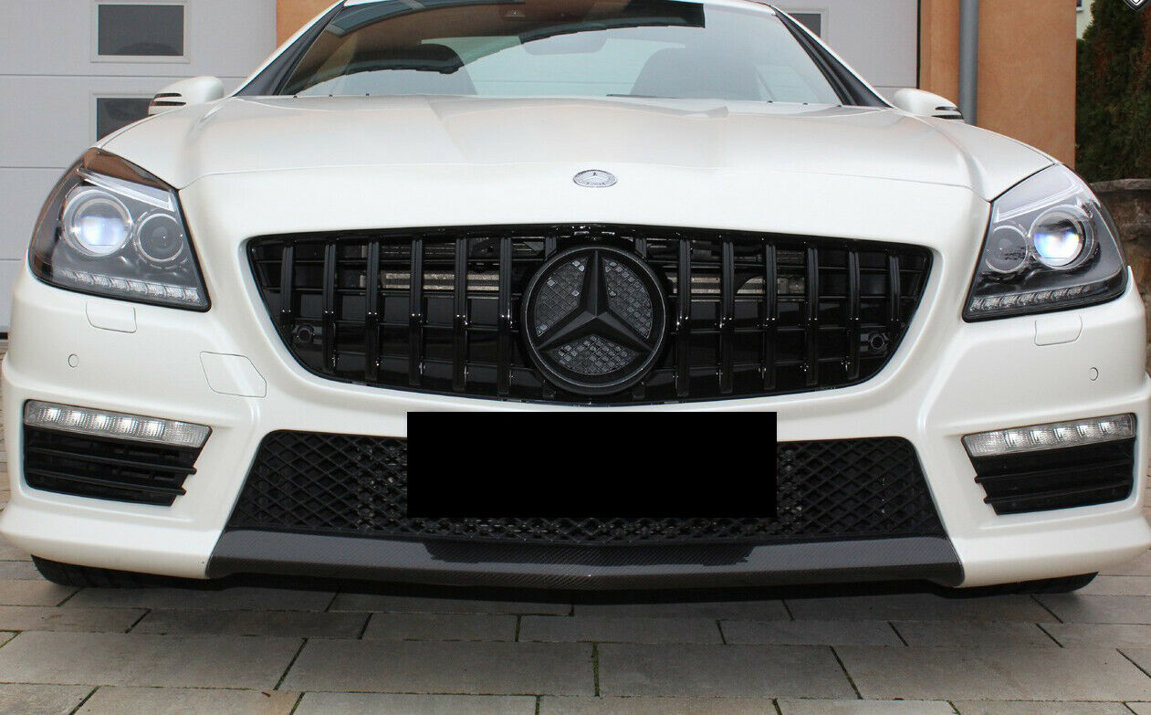 MERCEDES SLK R172 2011-2015 AMG FRONT GRILLE BLACK HONEYCOMB PROFILES
