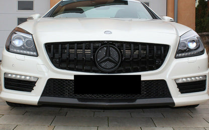 MERCEDES SLK R172 2011-2015 AMG FRONT GRILLE BLACK HONEYCOMB PROFILES