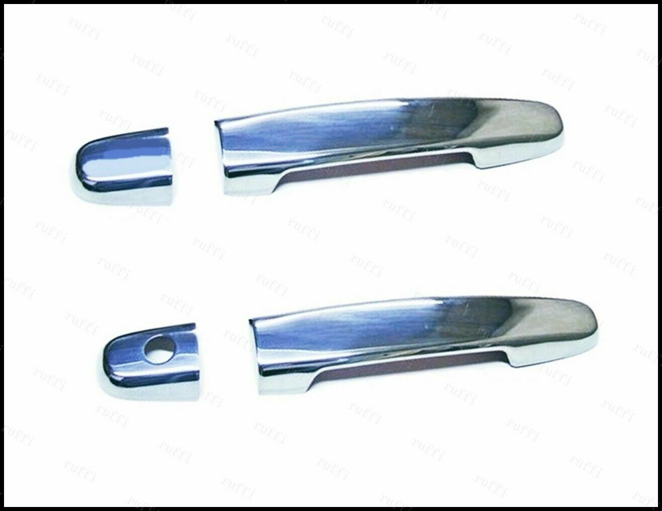 CROMATURA MANIGLIE 2 PORTE CITROEN C1 MK2 2014+ ACCIAIO INOX ADESIVO 0032 AUTOELEGANCERICAMBI