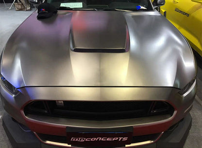 FORD MUSTANG 2015-2017 COFANO ANTERIORE DESIGN GT350 SPORTIVO CON PRESA D'ARIA