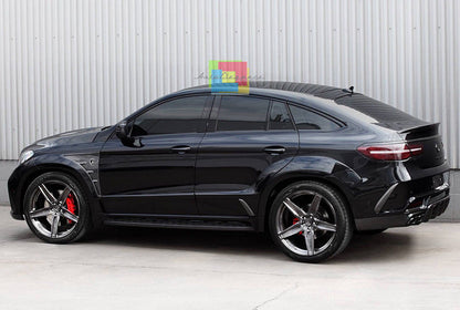 SPOILER POSTERIORE SUL COFANO LOOK AMG NERO LUCIDO ABS MERCEDES GLE C292 COUPE