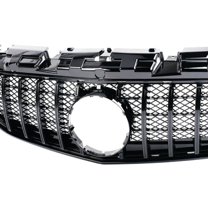 FRONT GRILLE MERCEDES R172 SLC 2016-2019 BLACK HONEYCOMB PROFILES MASK