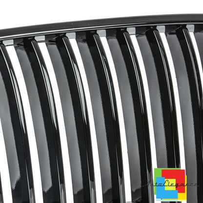 5 SERIES F10 F11 M LOOK GLOSSY BLACK SINGLE KIDNEY MUSTACHE GRILLE NEWS