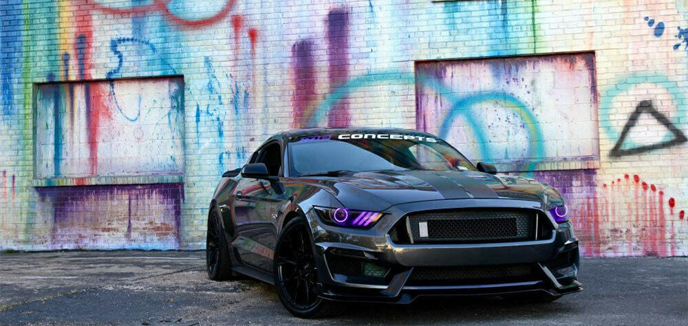 FORD MUSTANG 2014-2017 FRONT BUMPER ABS GT350 DESIGN