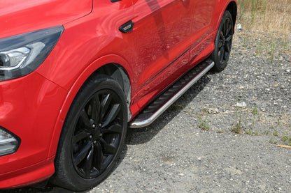 VW TIGUAN 2016+ SIDE STEPS DOOR SILLS CHROME PROFILE