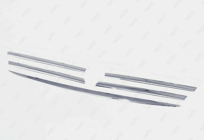 CROMATURA GRIGLIA FRONTALE 5PZ MERCEDES ML W165 2005-2011 INOX ADESIVO 0032 AUTOELEGANCERICAMBI
