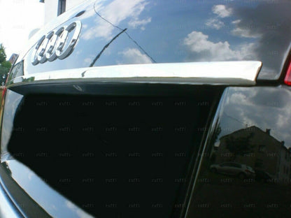 CROMATURA BAGAGLIAIO SUPERIORE AUDI A4 B6 B7 2000-2008 ACCIAIO INOX ADESIVO 0032 AUTOELEGANCERICAMBI