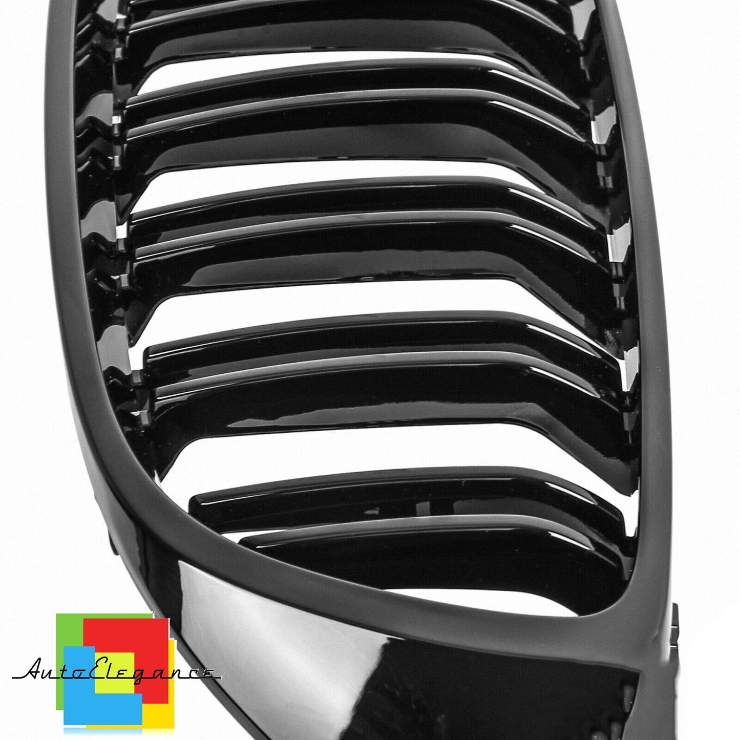 FRONT MUSTACHE GRILLE 4 SERIES F32 F33 F82 F84 GLOSS BLACK LOOK DOUBLE KIDNEY NEWS