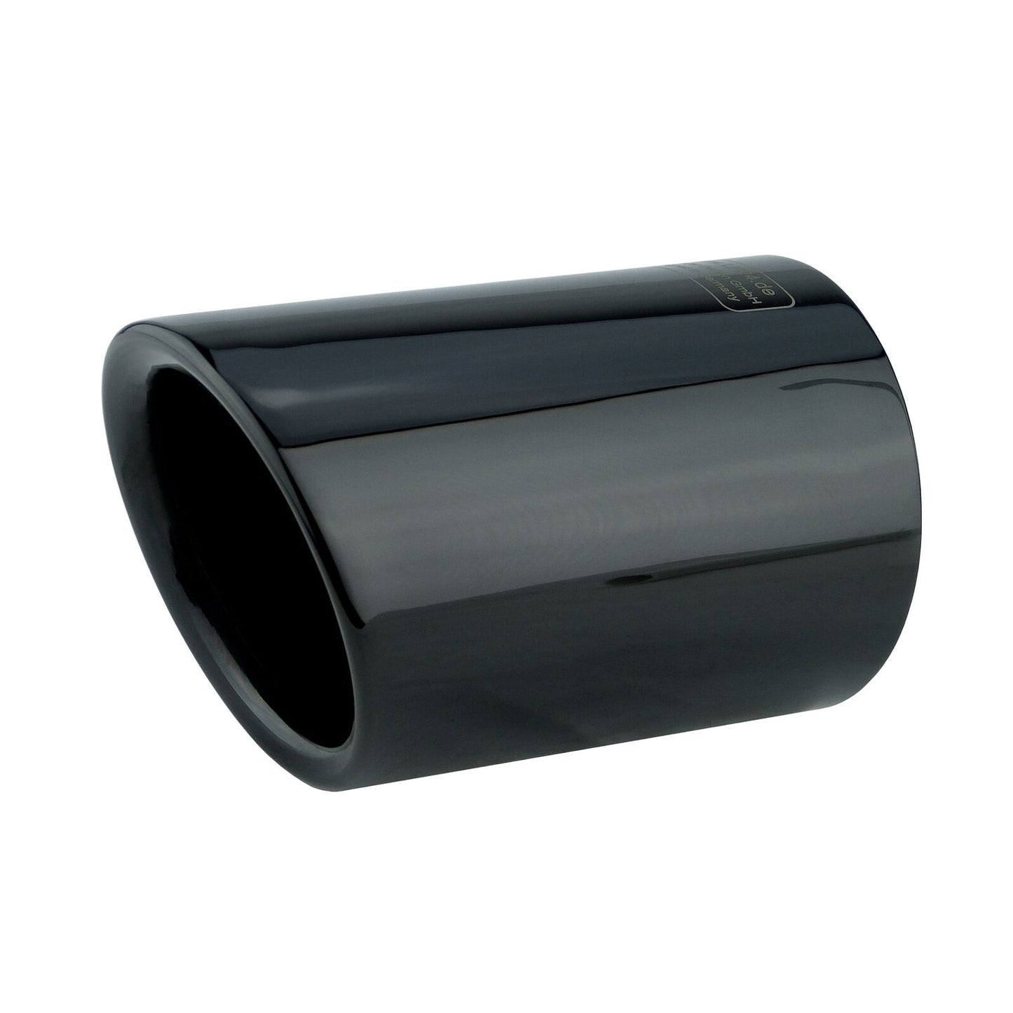 2 TEMINALI DI SCARICO Nero Acciaio Inox per VW GOLF 7 AUTOELEGANCERICAMBI