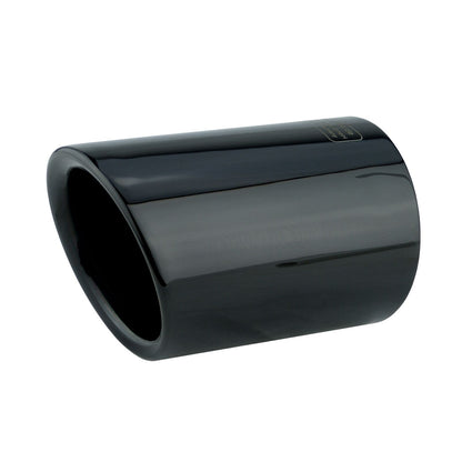 2 TEMINALI DI SCARICO Nero Acciaio Inox per VW GOLF 7 AUTOELEGANCERICAMBI