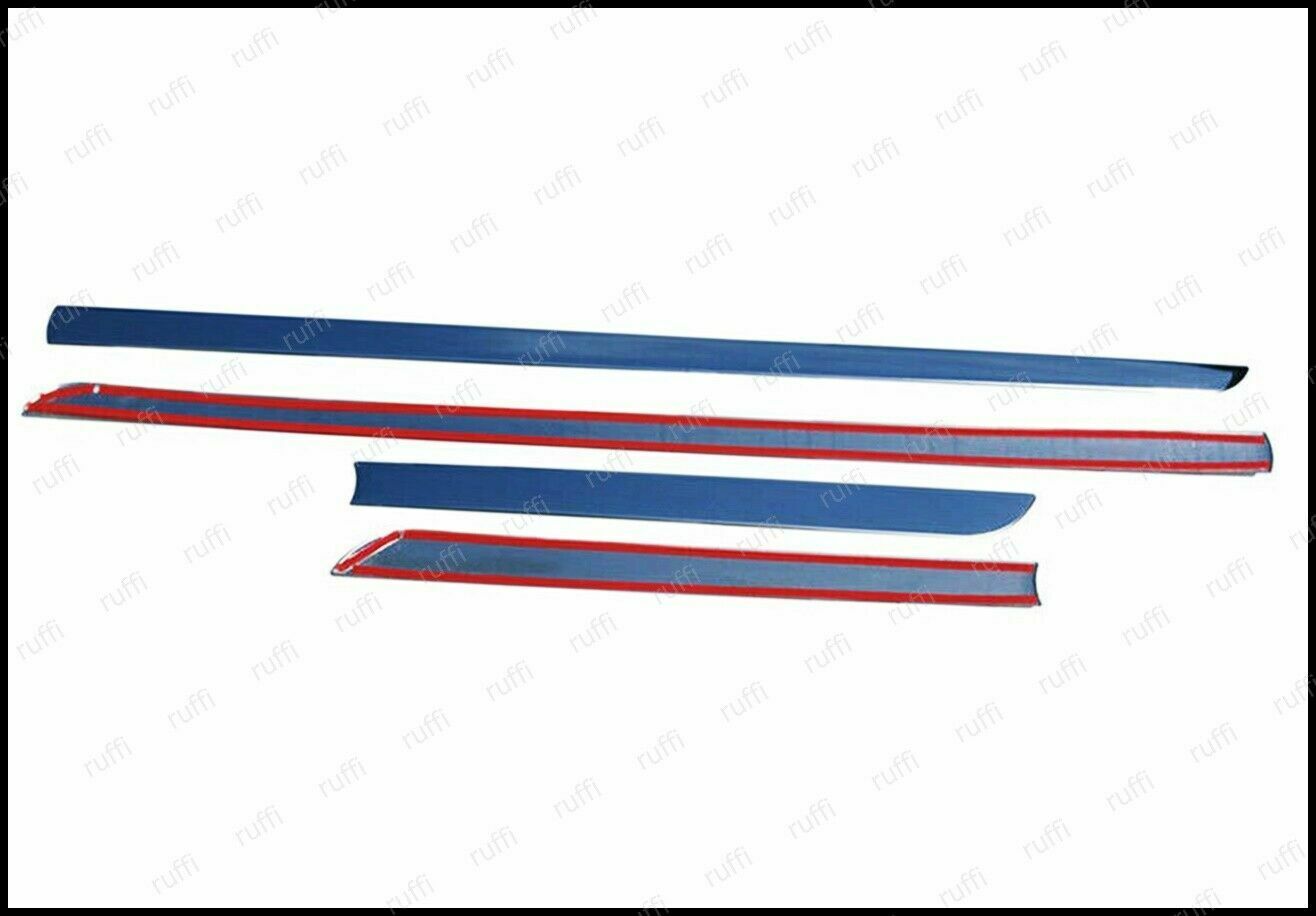 CROMATURA FASCE LATERALI PORTIERE NISSAN PULSAR C13 ACCIAIO INOX ADESIVO 0032 AUTOELEGANCERICAMBI