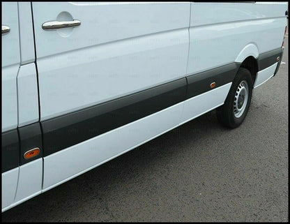 CROMATURA CONTORNO FRECCE 6PZ MERCEDES SPRINTER W906 2006-2018 INOX ADESIVO 0032 AUTOELEGANCERICAMBI