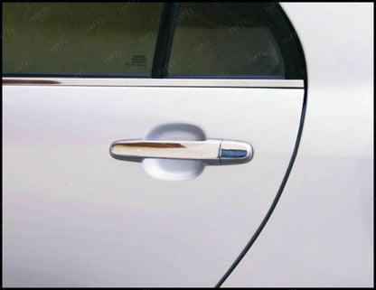 CROMATURA MANIGLIE 4 PORTE CITROEN C1 MK2 2014+ ACCIAIO INOX ADESIVO 0032 AUTOELEGANCERICAMBI