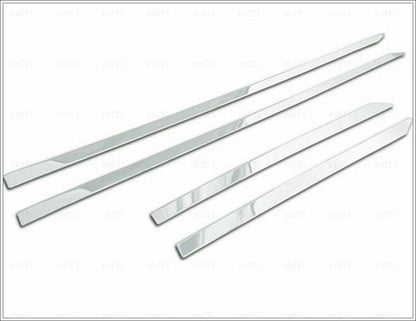 CROMATURA FASCE LATERALI PORTIERE 4PZ FIAT TIPO 2015+ ACCIAIO INOX ADESIVO 0032 AUTOELEGANCERICAMBI