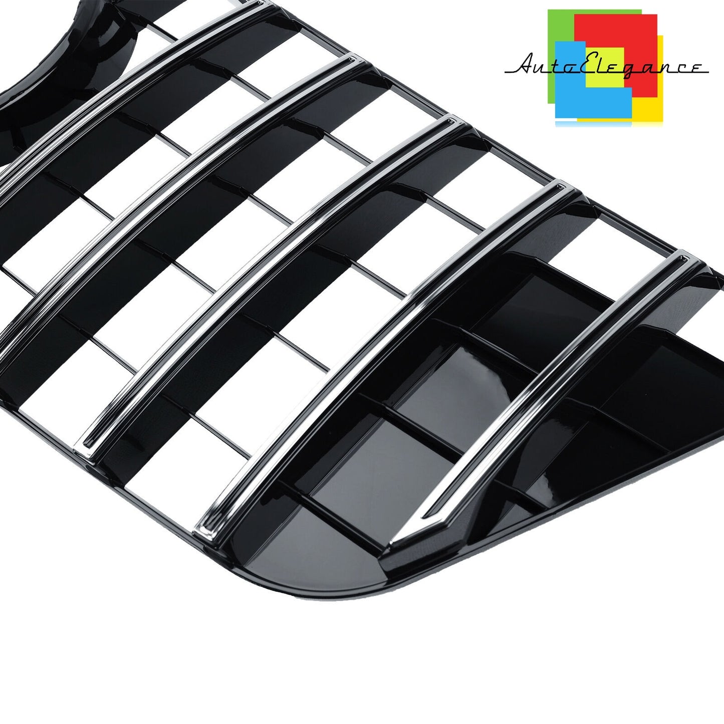 FRONT GRILLE ML W164 2008-2012 GT LOOK CHROME FINISH NEWS