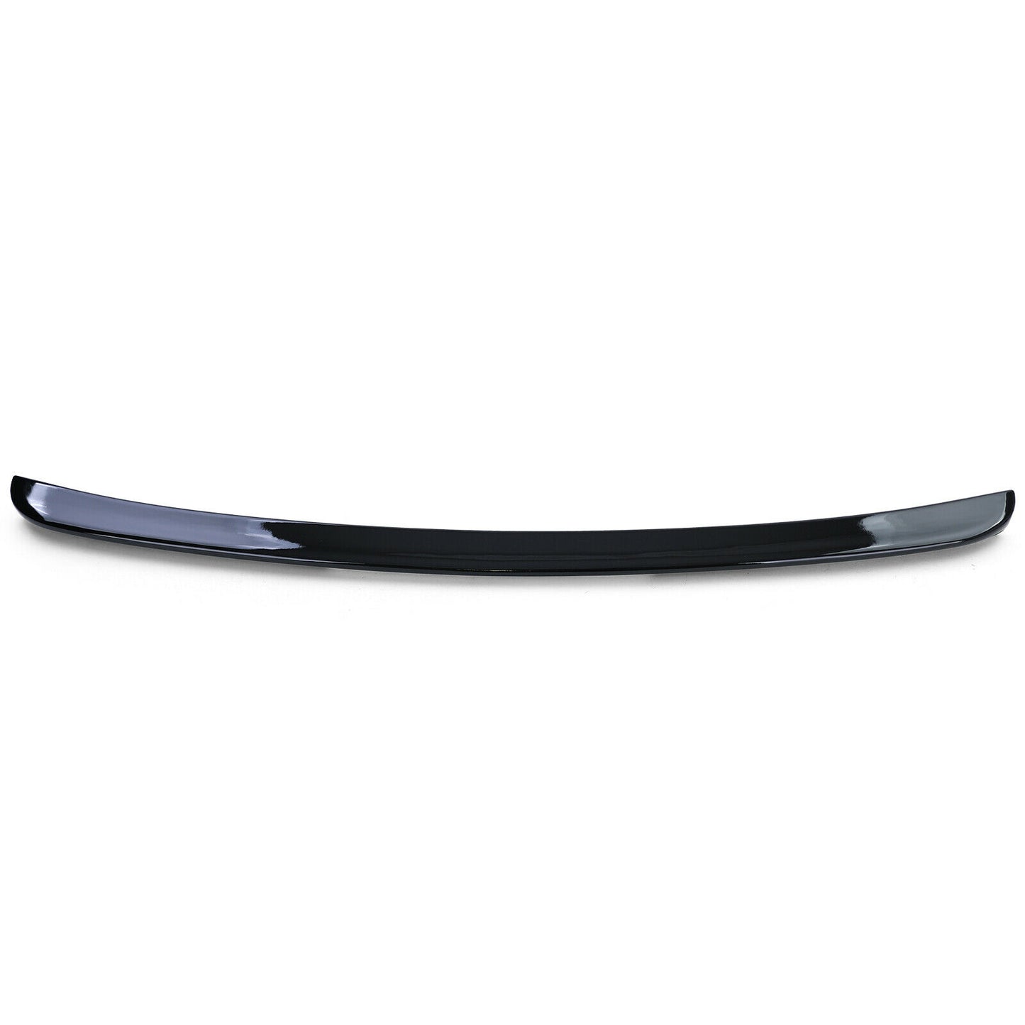 MERCEDES E-CLASS W211 REAR SPOILER HOOD GLOSS BLACK AMG LOOK ABS