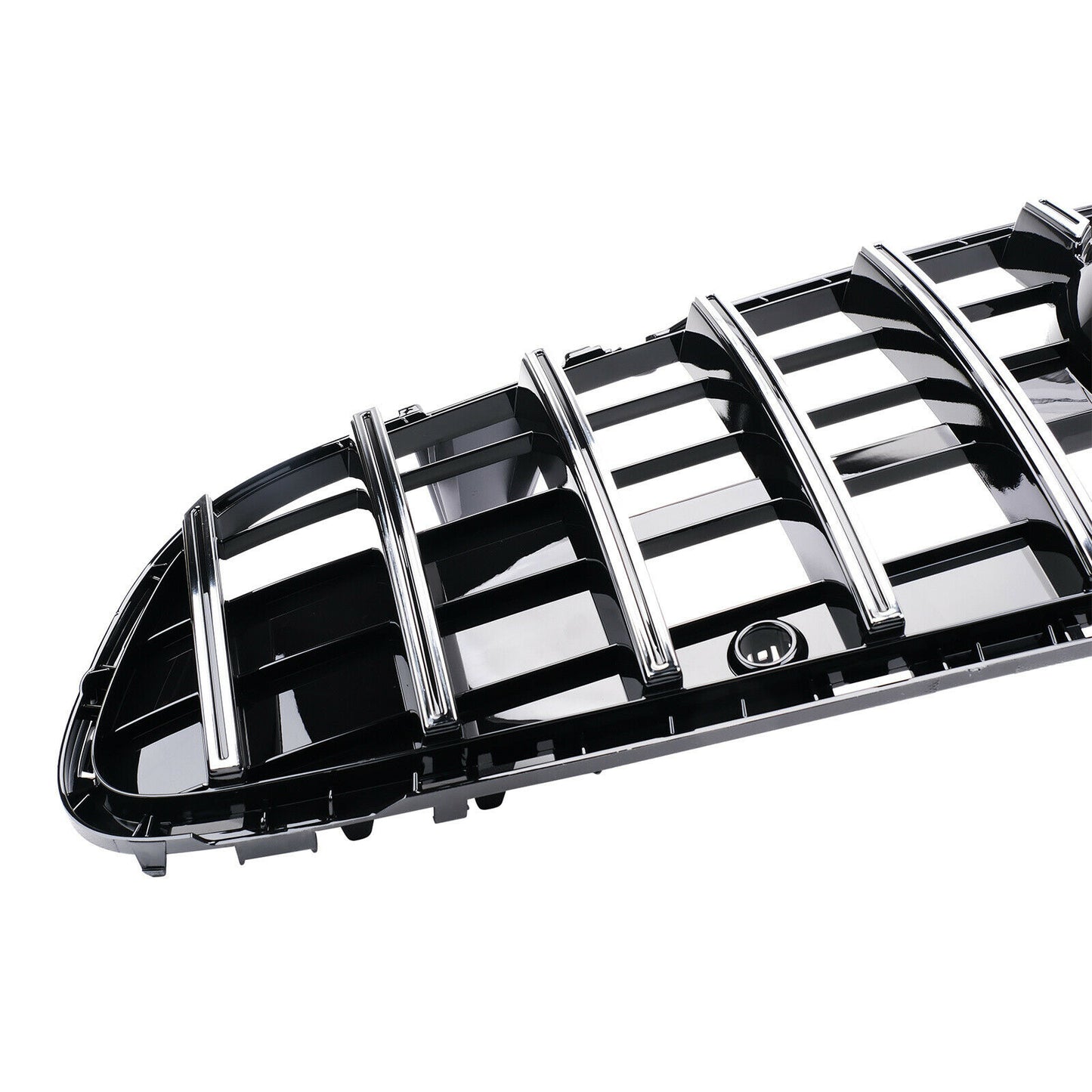 MERCEDES SL R231 DAL 2017+ GRIGLIA ANTERIORE PROFILI SATINATI ABS