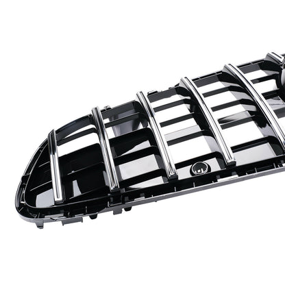 MERCEDES SL R231 DAL 2017+ GRIGLIA ANTERIORE PROFILI SATINATI ABS