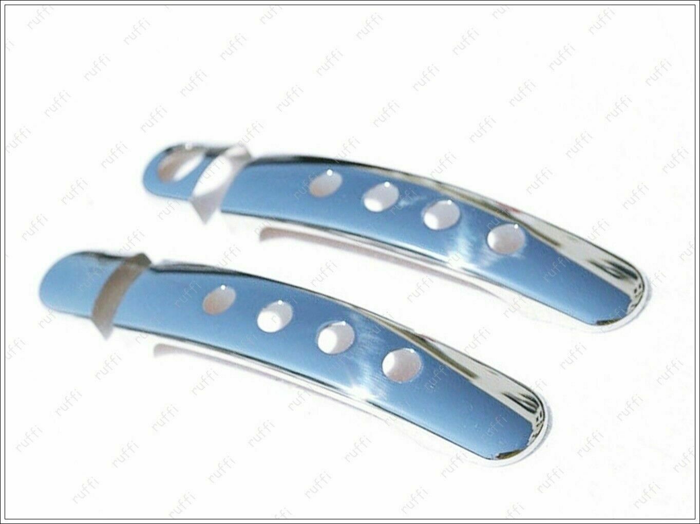 CROMATURA MANIGLIE PORTE AUDI TT/Roadster 1998-2014 ACCIAIO INOX ADESIVO 0032 AUTOELEGANCERICAMBI