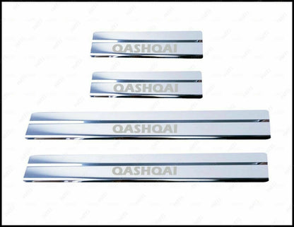 CROMATURA BATTITACCO PORTE NISSAN QASHQAI J11 2013+ ACCIAIO INOX ADESIVO 0032 AUTOELEGANCERICAMBI