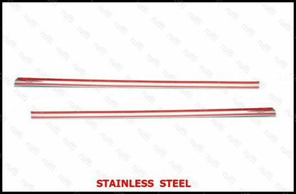 CROMATURA CORNICI FINESTRINI 2PZ MERCEDES VITO W638 1996-2003 INOX ADESIVO 0032 AUTOELEGANCERICAMBI