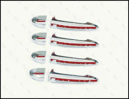 CROMATURA MANIGLIE PORTE BMW SERIE 3 F34 2012+ ACCIAIO INOX ADESIVO 0032 AUTOELEGANCERICAMBI
