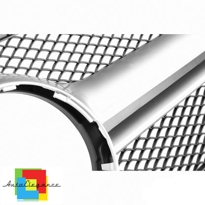 FRONT GRILLE GLA W156 X156 2013-2016 AMG LOOK SATIN BLACK HONEYCOMB NEWS