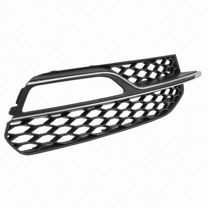 DRILLED FOG LIGHT GRILLS FOR AUDI A3 8V SLINE S3 2012-2016 ABS HONEYCOMB