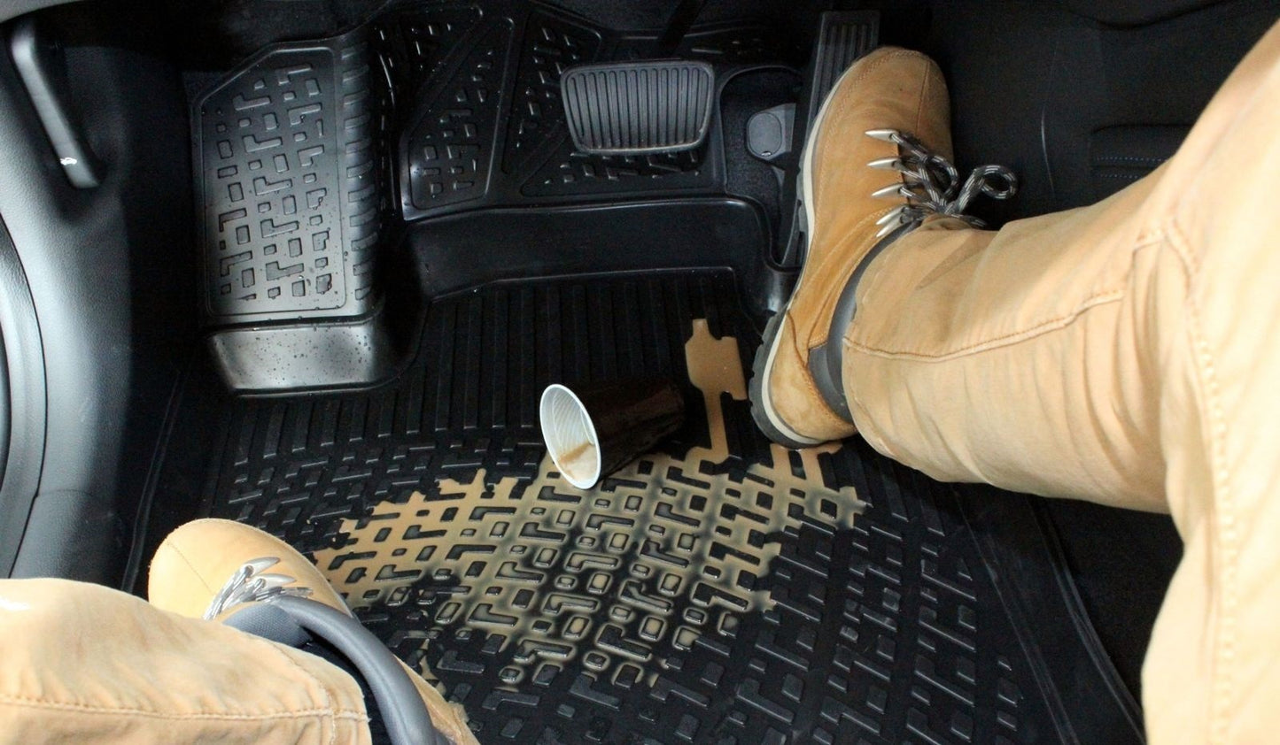 3D TAPPETI TAPPETINI AUTO IN GOMMA SU MISURA SKODA OCTAVIA 3 dal 2013 AUTOELEGANCERICAMBI