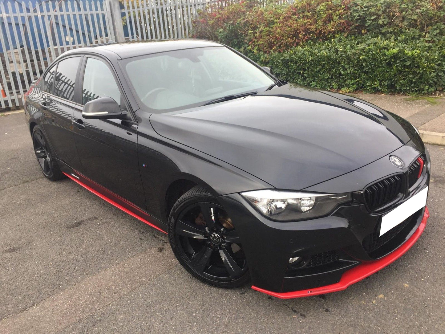 BMW SERIE 3 F30 F31 2011-2018 SPOILER SOTTO PARAURTI ANTERIORE SPLITTER AUTOELEGANCERICAMBI