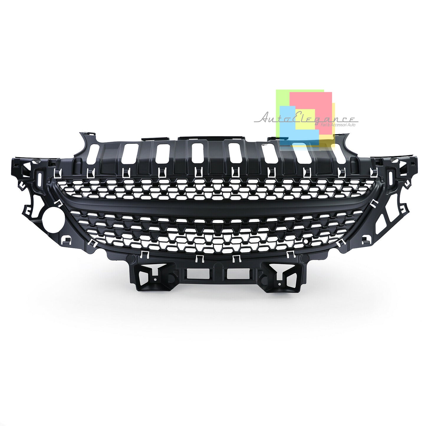 OPEL ADAM 2012+GRIGLIA ANTERIORE NIDO D'APE NO LOGO NERA