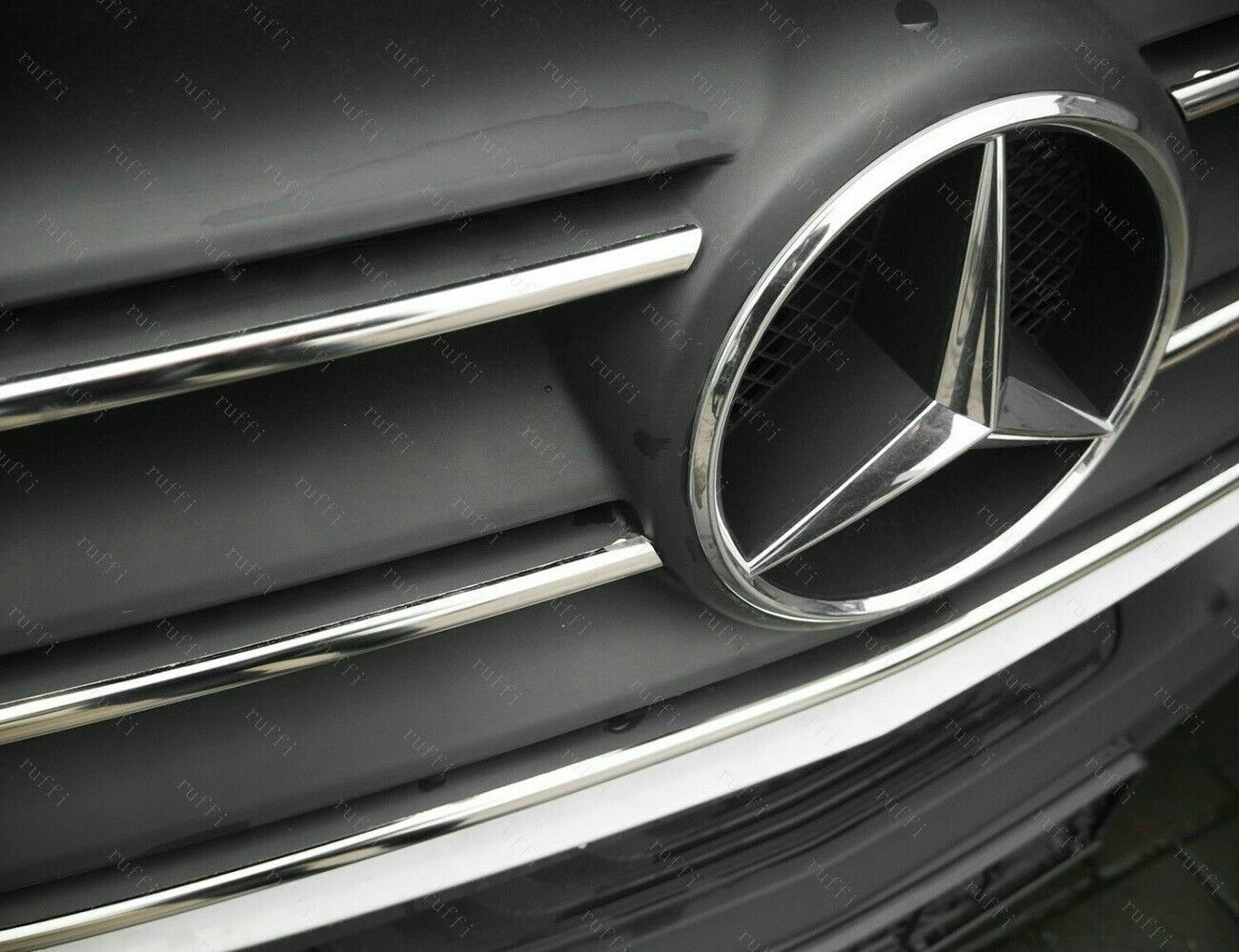 CROMATURA GRIGLIA FRONTALE 5PZ MERCEDES SPRINTER W907 2018+ INOX ADESIVO 0032 AUTOELEGANCERICAMBI