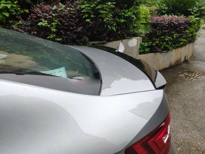 SKODA SUPERB III 2015-2019 SPOILER POSTERIORE SUL COFANO IN ABS NERO LUCIDO