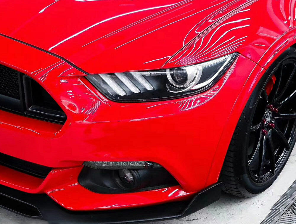 MASCHERINA FORD MUSTANG 2015-2017 GRIGLIA ANTERIORE NERA NIDO D'APE
