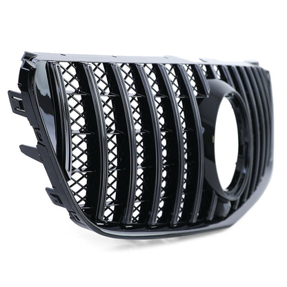 GRIGLIA ANTERIORE MERCEDES CLASSE V W447 2014-2018 MASCHERINA PROFILI NERI