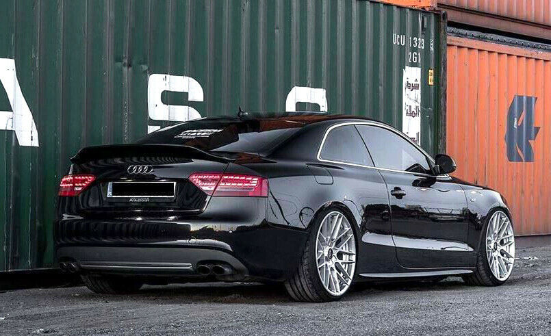 AUDI A5 COUPE 2007-2014 SPOILER POSTERIORE ALETTONE SUL COFANO LOOK TUNING AUTOELEGANCERICAMBI