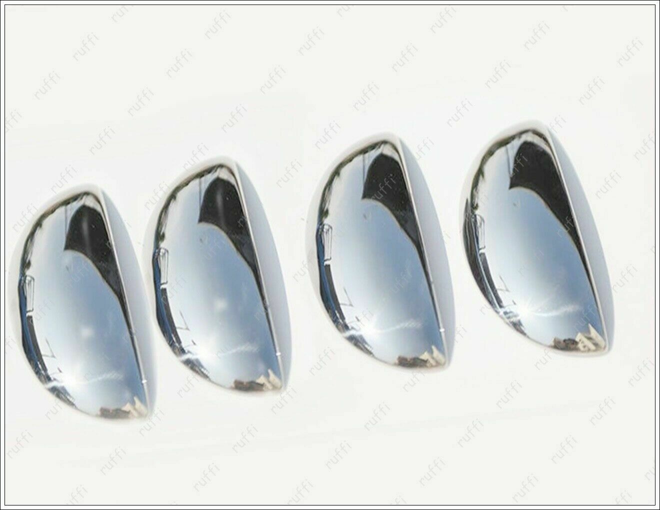 CROMATURA MANIGLIE 4 PORTE CITROEN C1 MK1 2005-2014 ACCIAIO INOX ADESIVO 0032 AUTOELEGANCERICAMBI
